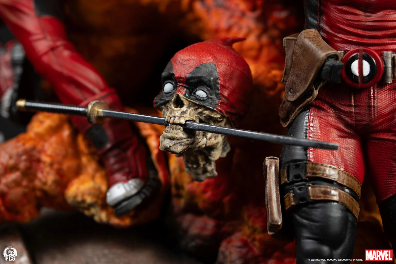 Preventa Resina Deadpool Figura Deadpool Premium Collectibles (Licencia) Estudio