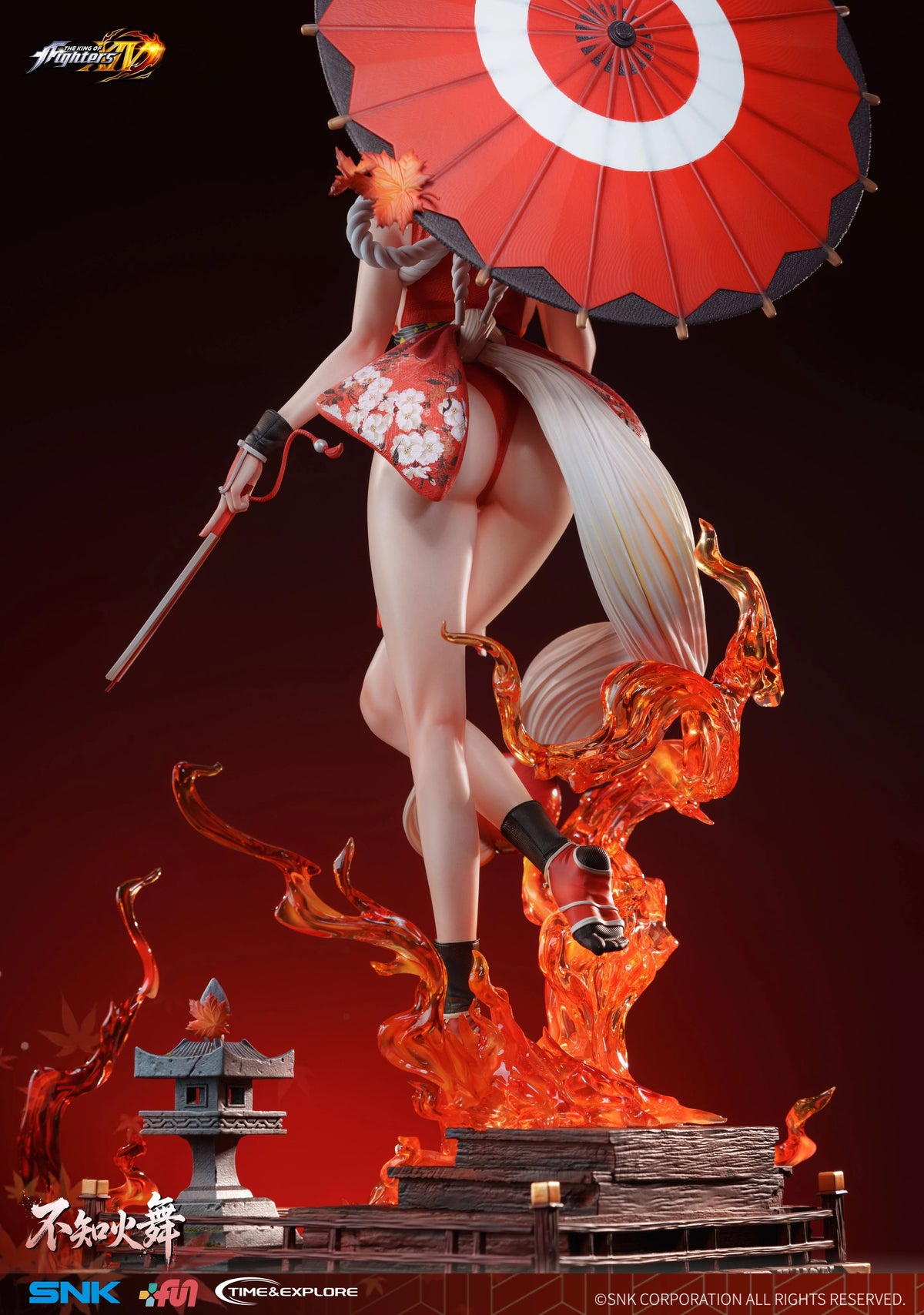 Preventa Resina Mai Shiranui Figura The King Of Fighters 1/4 TIME Explore Estudio (Licencia)