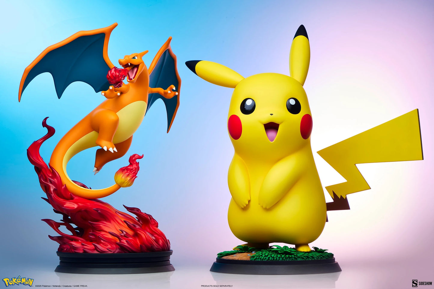 Preventa Resina Pikachu Figura Pokemón Sideshow Collectibles (Licencia) Estudio