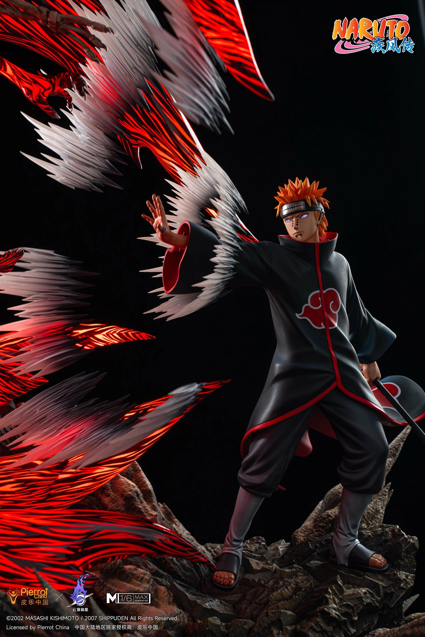 Preventa Resina Pain vs Naruto  Figura Naruto 1/6 Pickstar Estudio (Licencia)
