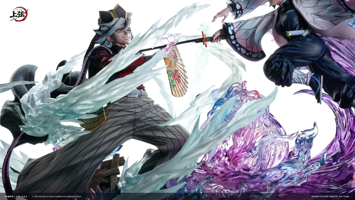 Preventa Resina Shinobu Kocho vs Douma Figura Kimetsu No Yaiba 1/6 ShangXian Estudio