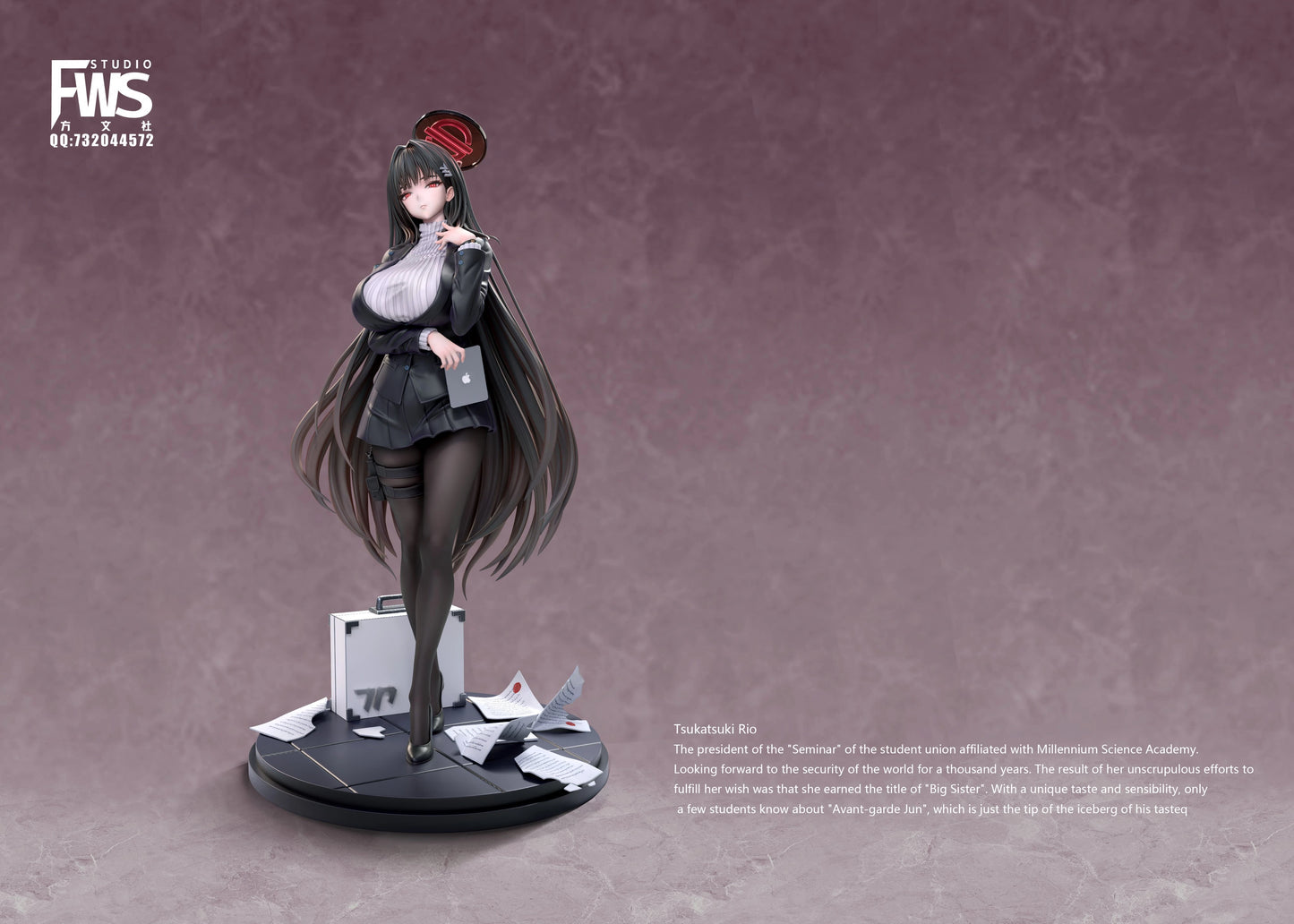 Preventa Resina Tsukatsuki Rio Figura Blue Archive FWS Estudio