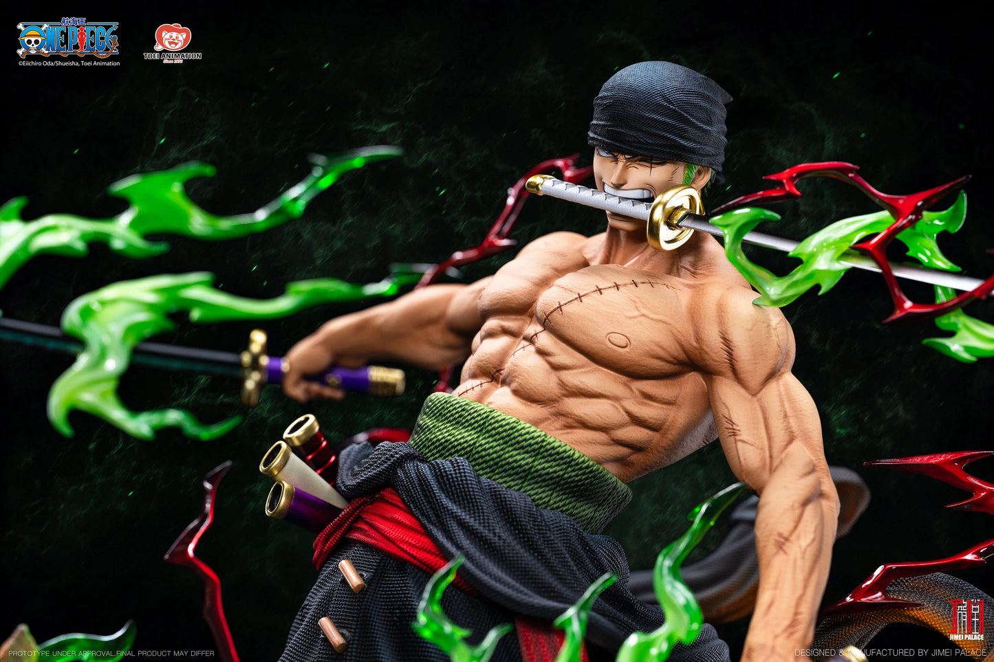 Preventa Resina Roronoa Zoro Figura One Piece 1/6 Jimei Palace Estudio (Licencia)