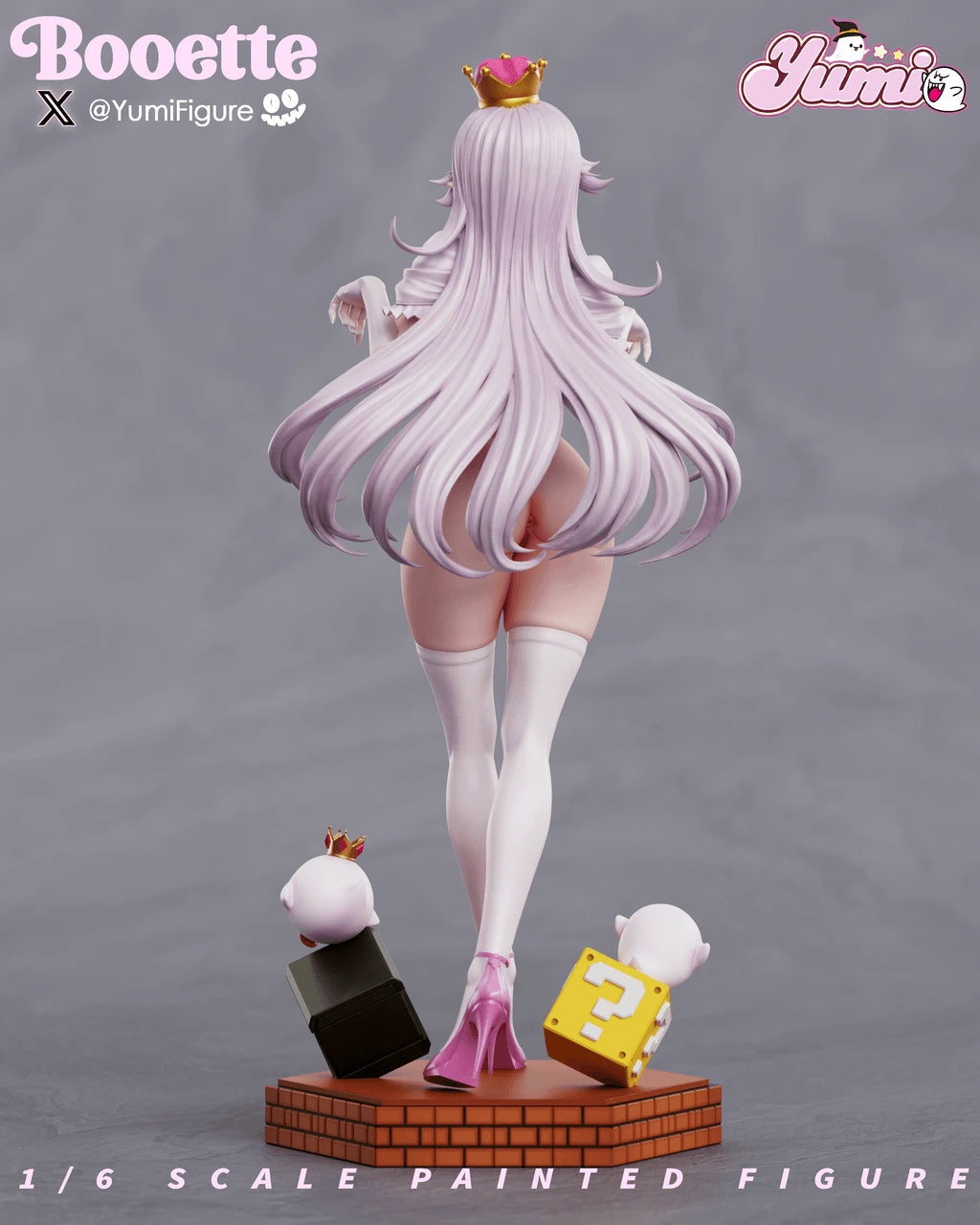 Preventa Resina Boosette Figura Mario Bros Yumi Estudio