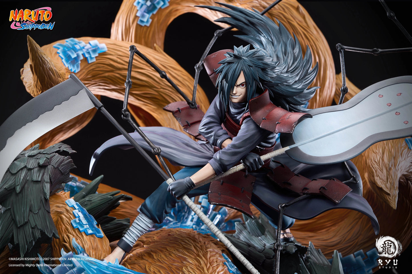 Preventa Resina Uchiha Madara Figura Naruto 1/6 RYU Estudio (Licencia)