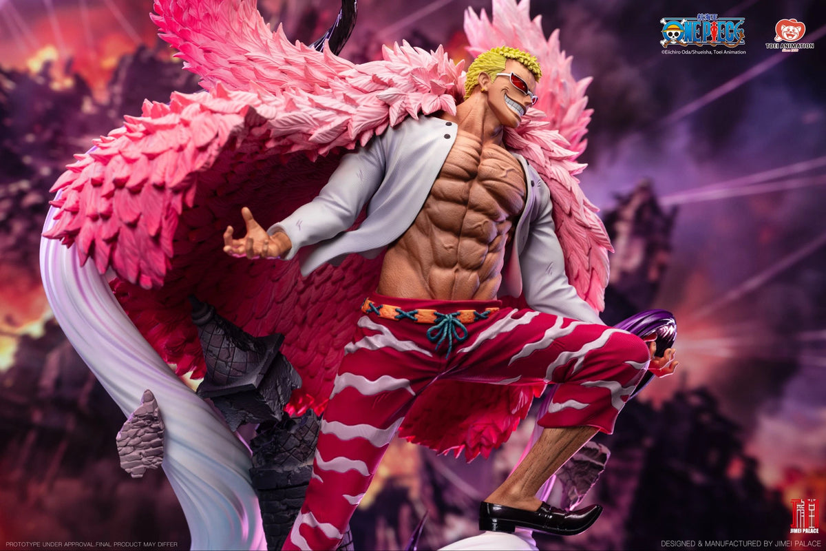 Preventa Resina Doflamingo Figura One Piece 1/6 Jimei Palace Estudio (Licencia)