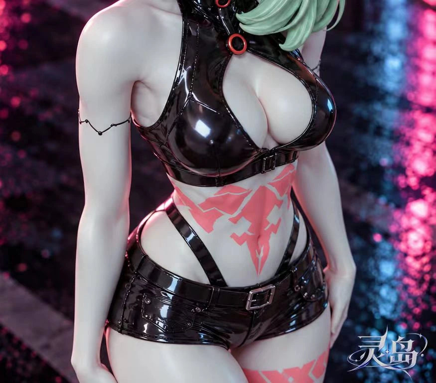 Preventa Resina Rebecca Figura Cyberpunk: Edgerunners 1/6 LingDao Estudio