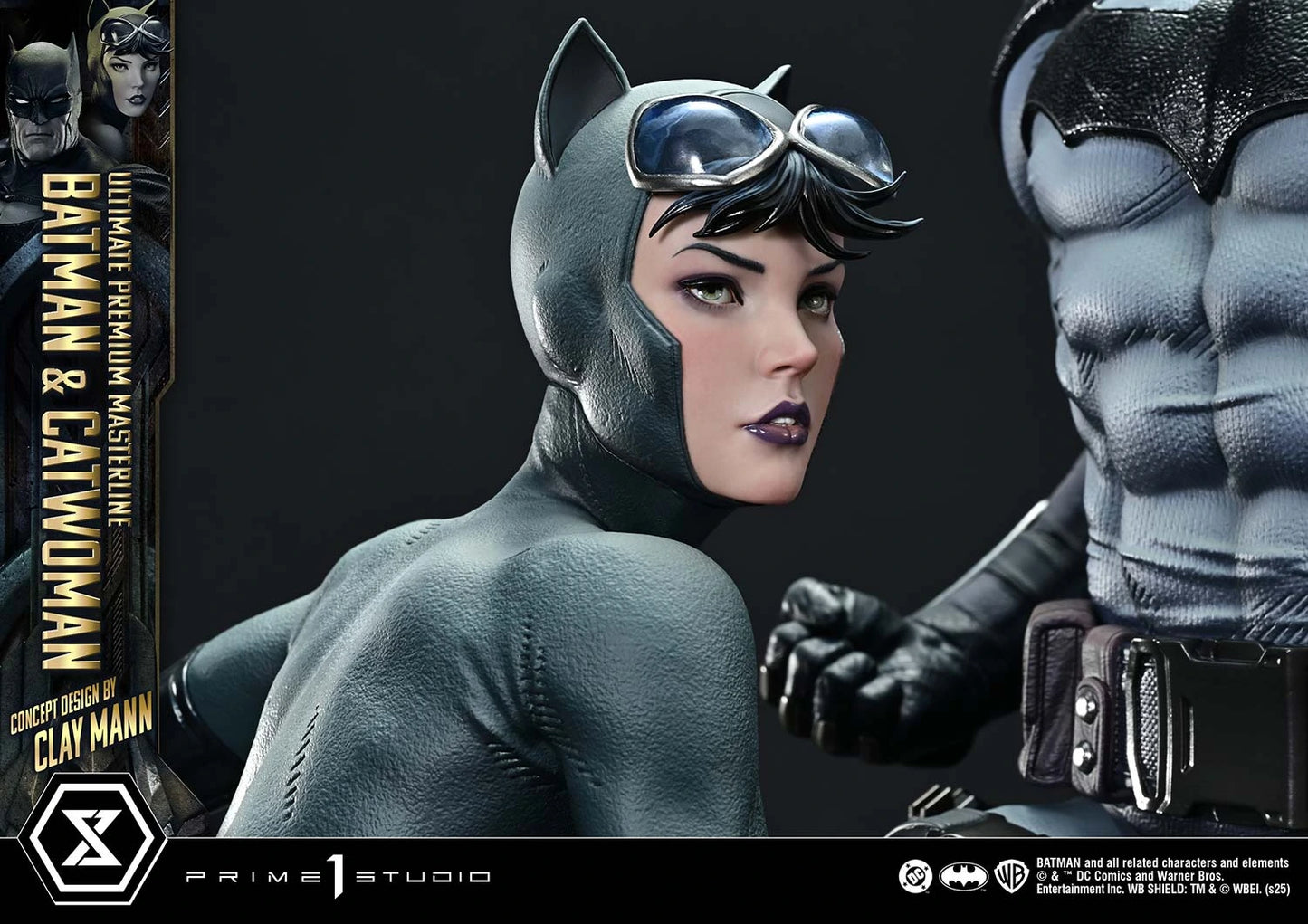 Preventa Resina Batman & Catwoman Figura Batman Comics Prime 1 (Licencia) Estudio