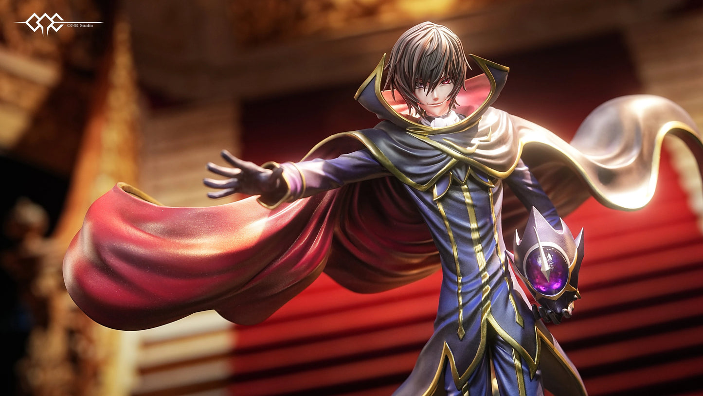 Preventa Resina Lelouch Lamperouge Figura Code Geass One  Estudio
