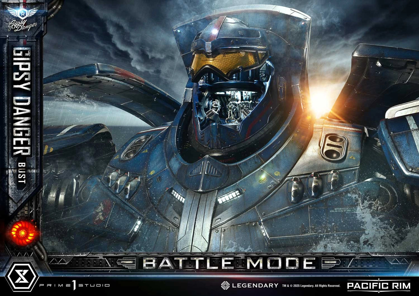 Preventa Resina Gipsy Danger  Figura Pacific Rim  Prime 1 (Licencia) Estudio
