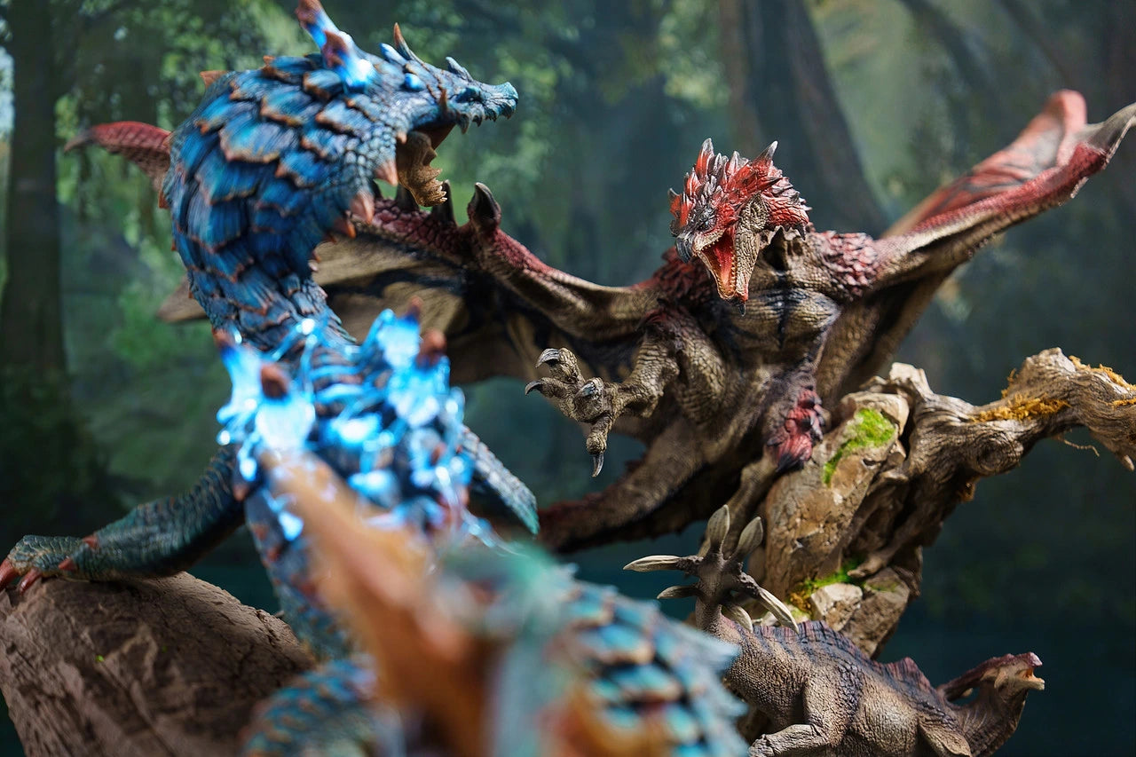 Preventa Resina Lagiacrus Figura Monster Hunter Dragon Frontier Estudio