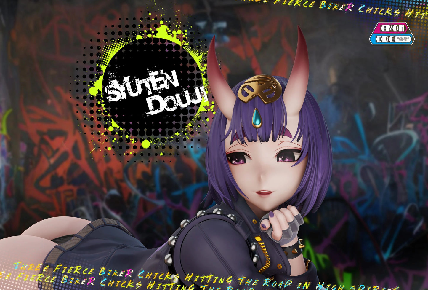 Preventa Resina Minamoto no Raikō, Shuten Dōji & Ibaraki Douji  Figura Fate/Grand Order Demon Core Estudio