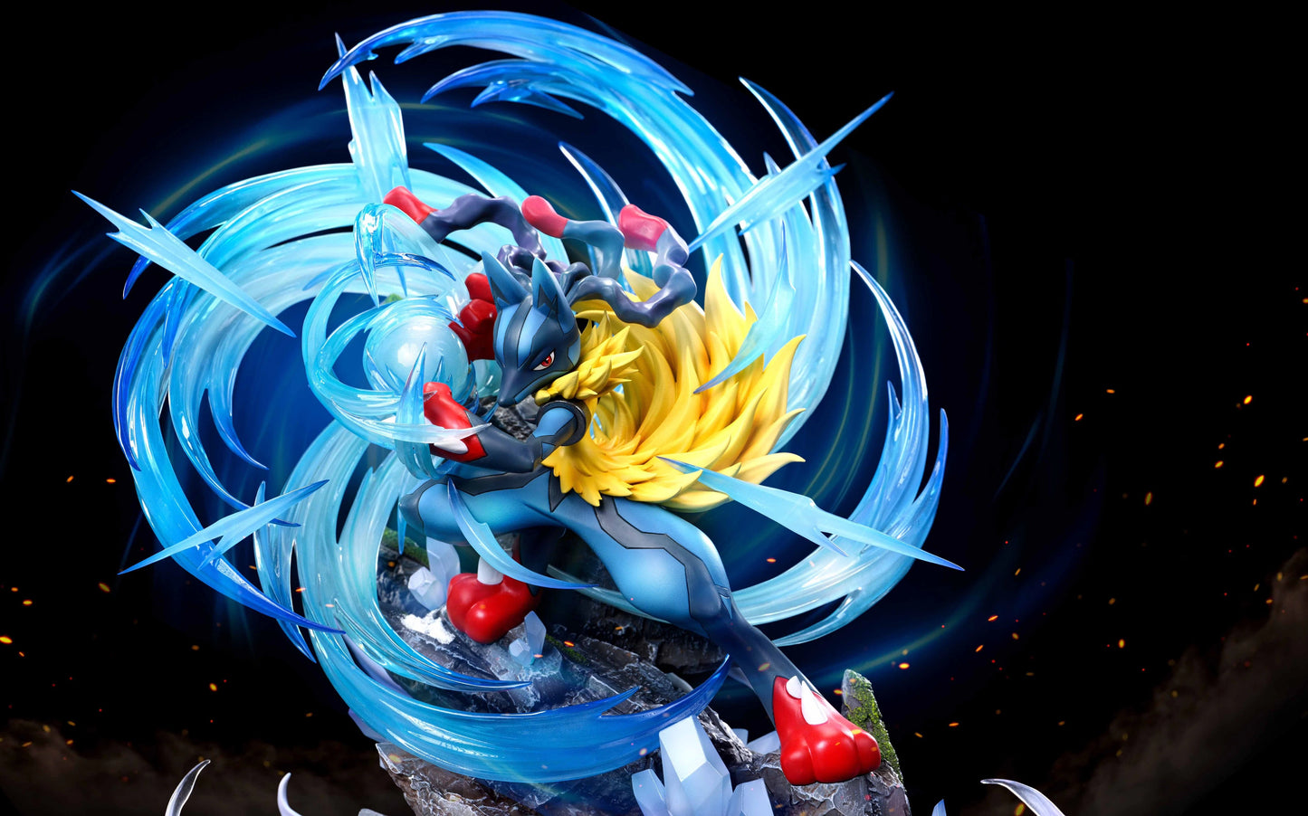 Preventa Resina Lucario Figura Pokemón Phoenix Estudio