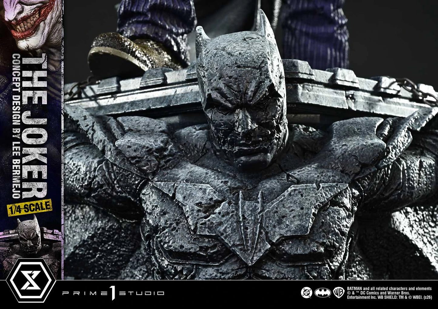 Preventa Resina The Joker Figura DC Comics "Batman" Prime 1 (Licencia) Estudio