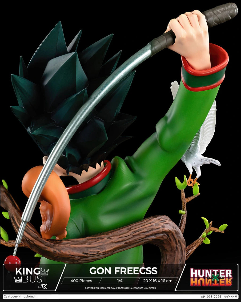 Preventa Resina Gon Freecss Figura Hunter x Hunter Cartoon Kingdom Estudio