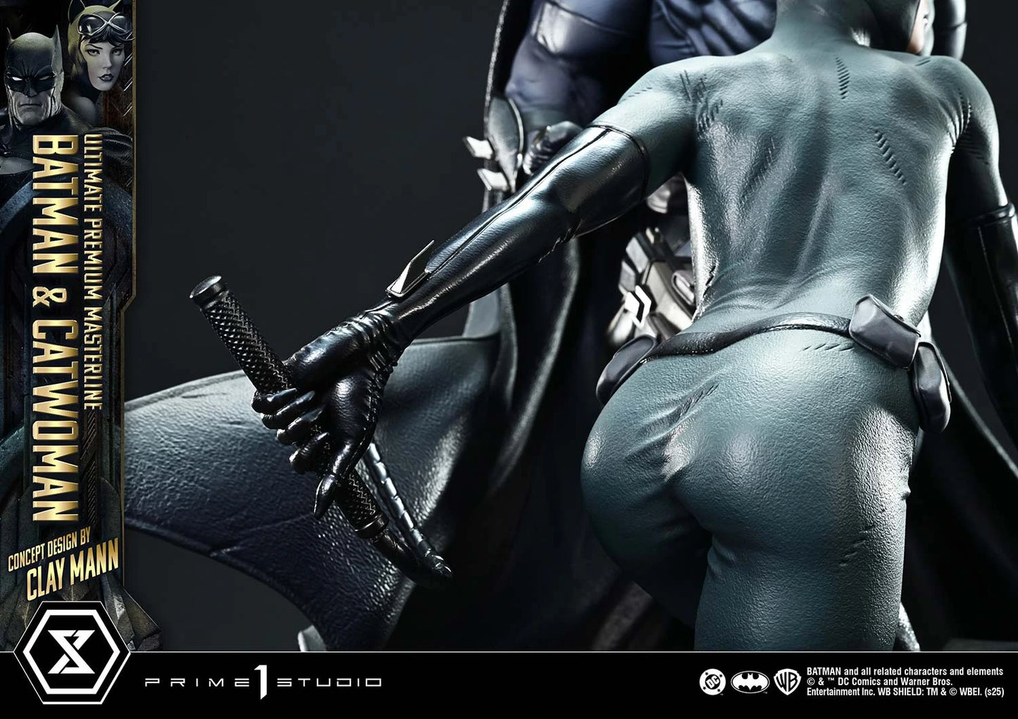 Preventa Resina Batman & Catwoman Figura Batman Comics Prime 1 (Licencia) Estudio