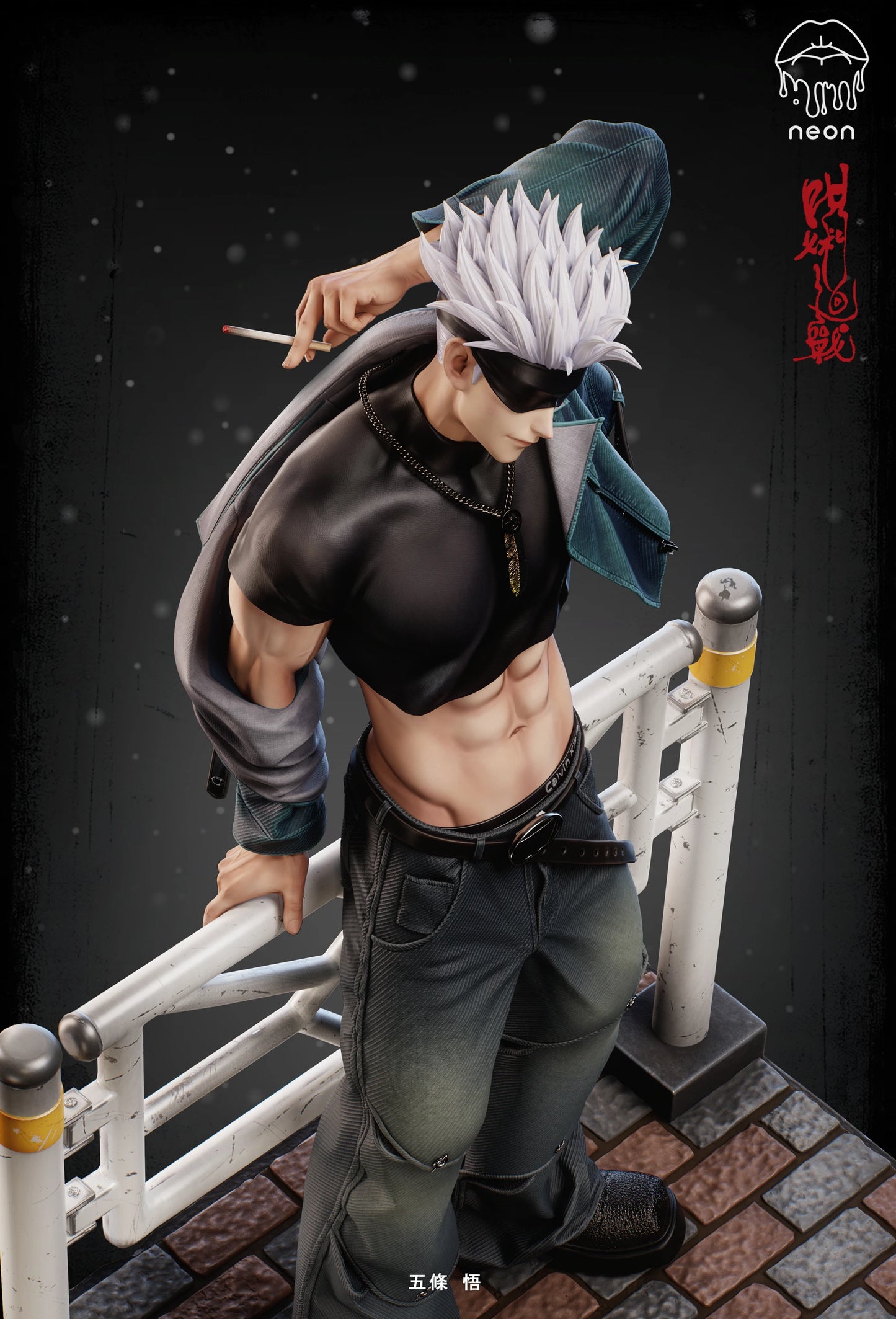 Preventa Resina Satoru Gojo Figura Jujutsu Kaisen NEON Estudio
