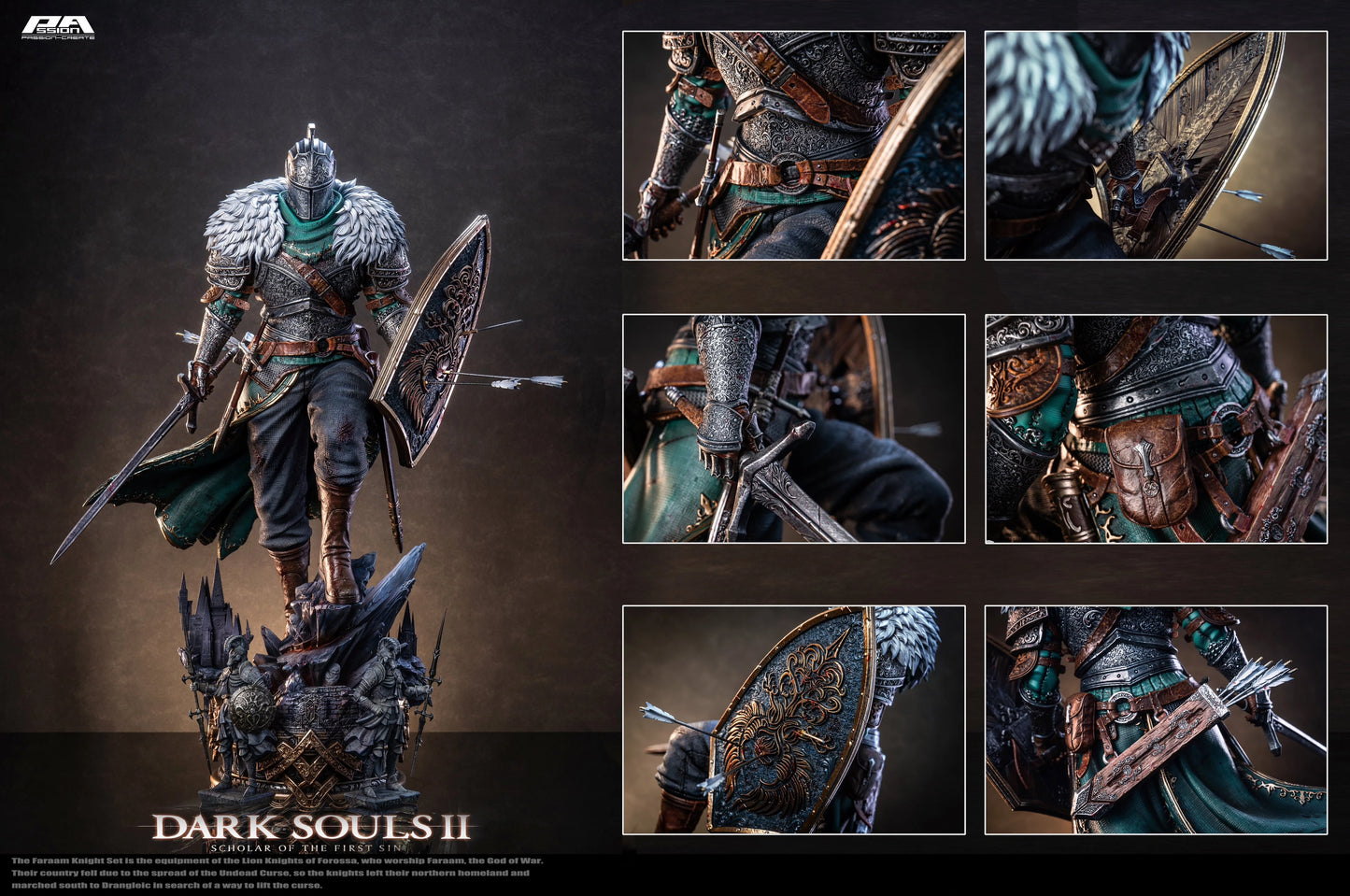 Preventa Resina Faraam Knight Figura Dark Souls Series PA Create Estudio