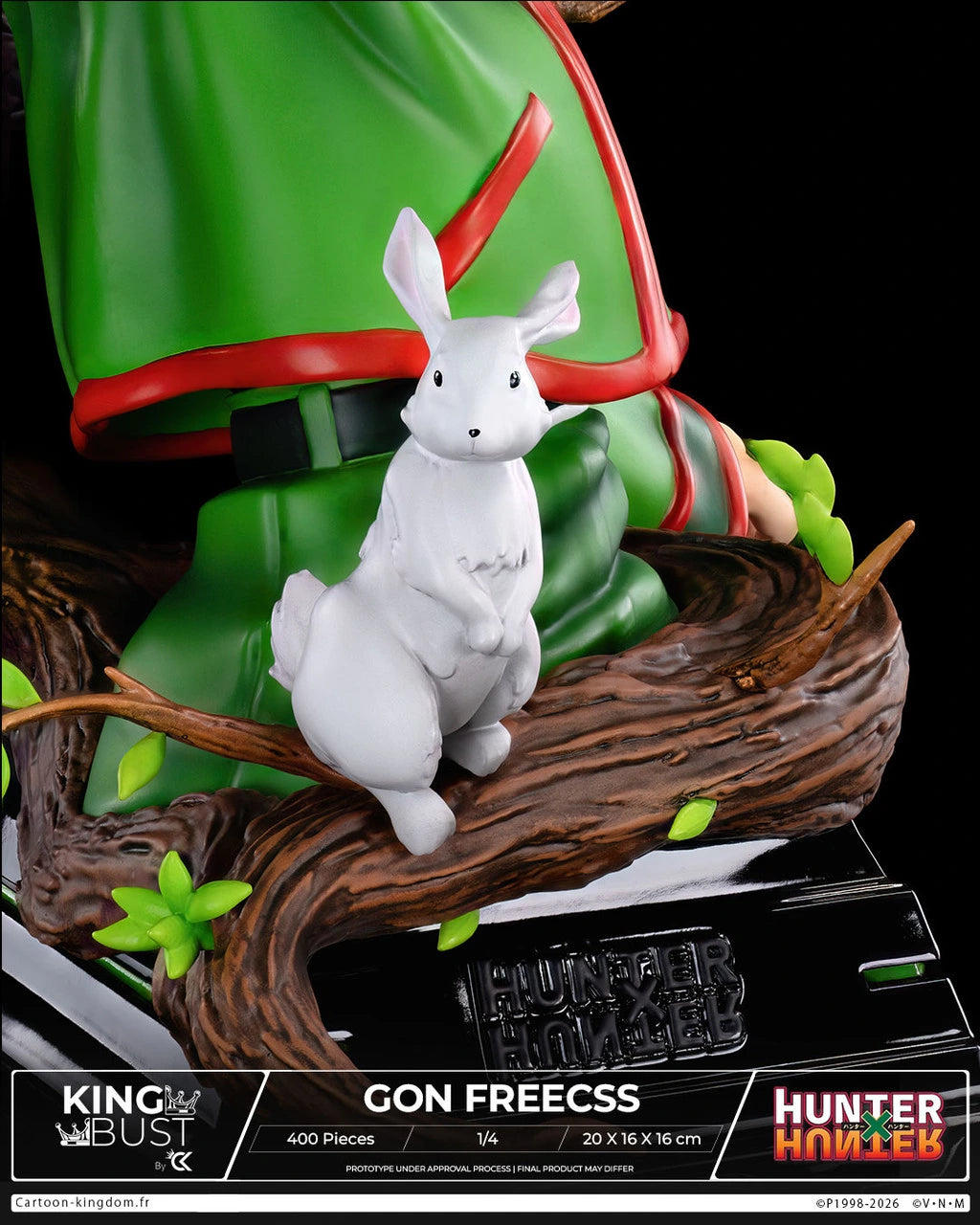 Preventa Resina Gon Freecss Figura Hunter x Hunter Cartoon Kingdom Estudio