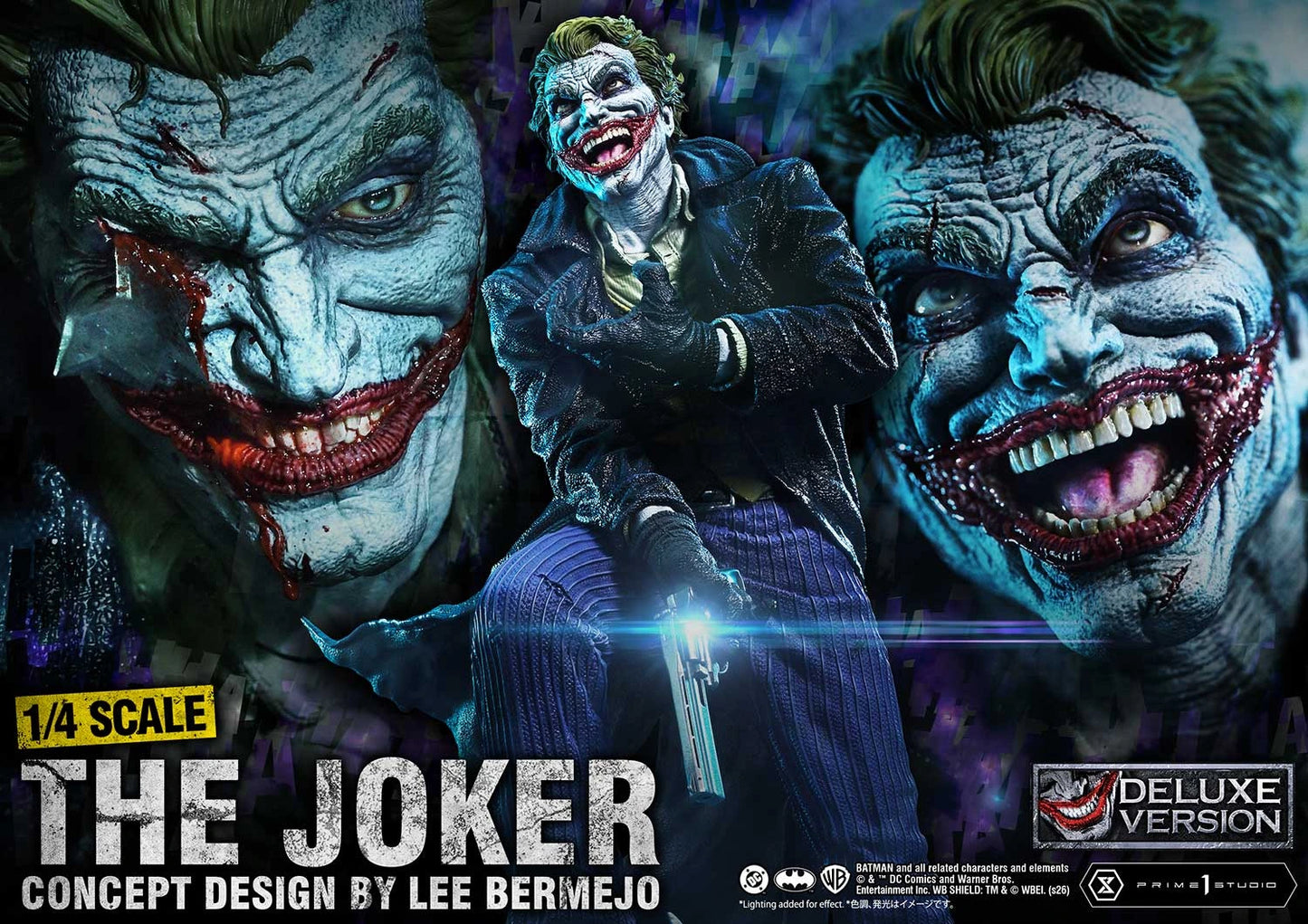 Preventa Resina The Joker Figura DC Comics "Batman" Prime 1 (Licencia) Estudio