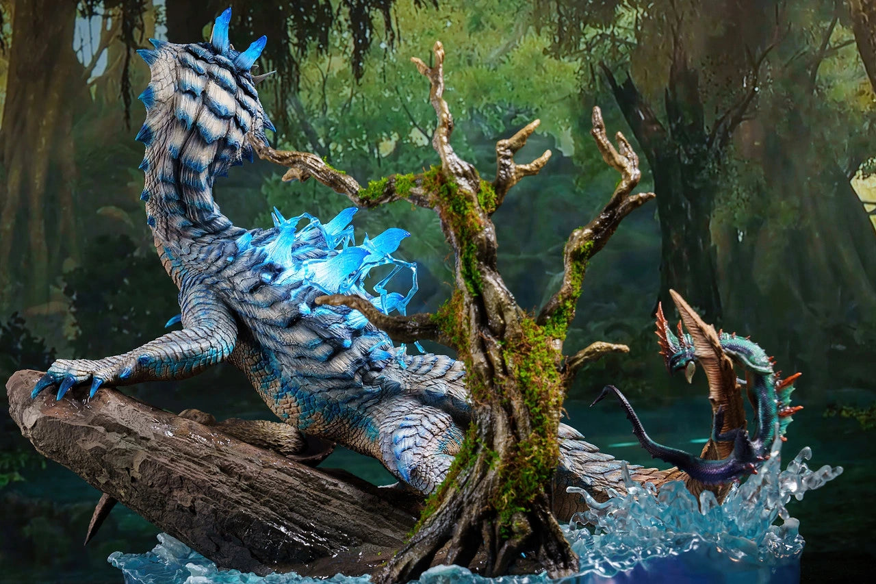 Preventa Resina Lagiacrus Figura Monster Hunter Dragon Frontier Estudio