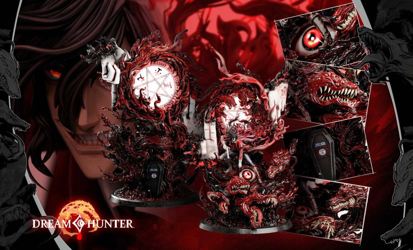 Preventa Resina Alucard Figura Hellsing Dream Hunter Estudio