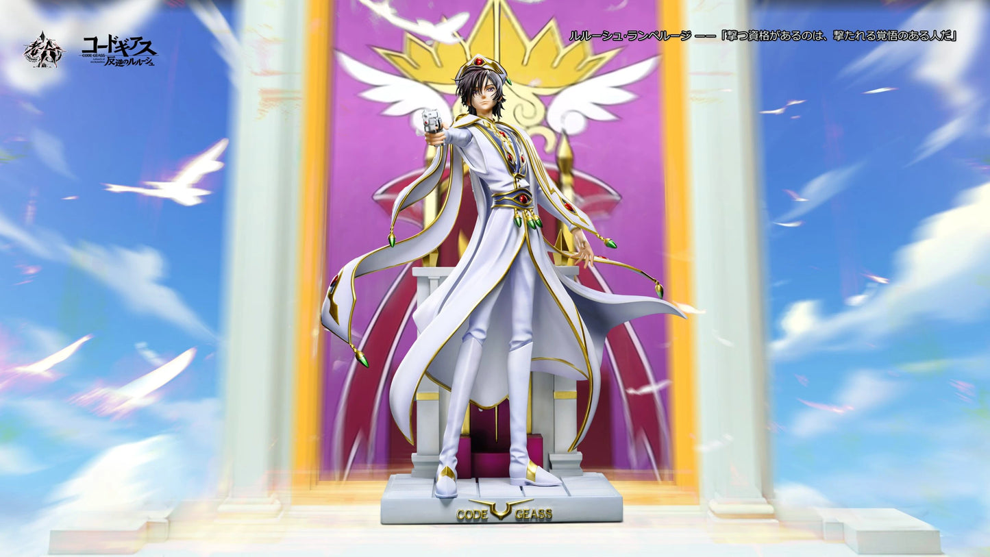 Preventa Resina Lelouch Lamperouge  Figura Code Geass LaoA  Estudio