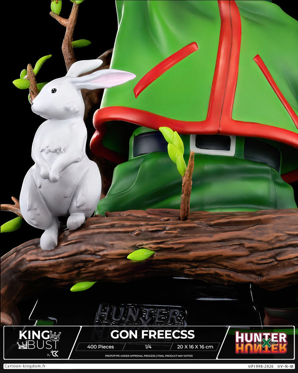 Preventa Resina Gon Freecss Figura Hunter x Hunter Cartoon Kingdom Estudio