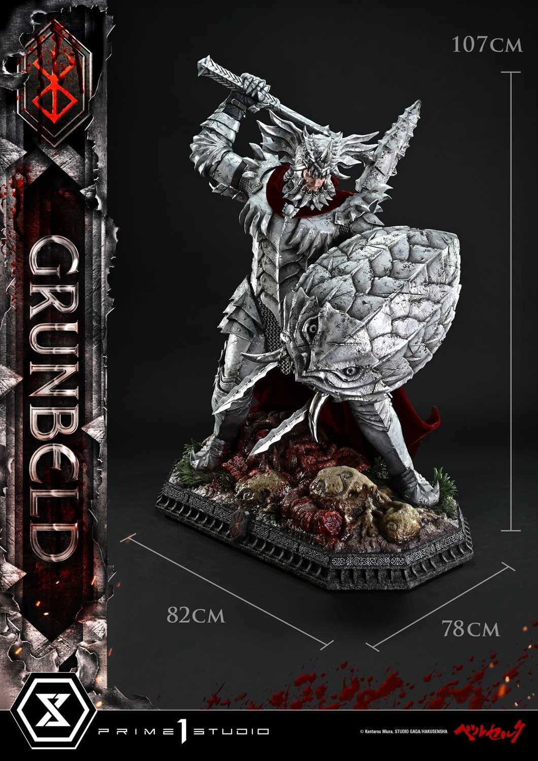 Preventa Resina Grunbeld Figura Berserk Prime 1 (Licencia) Estudio