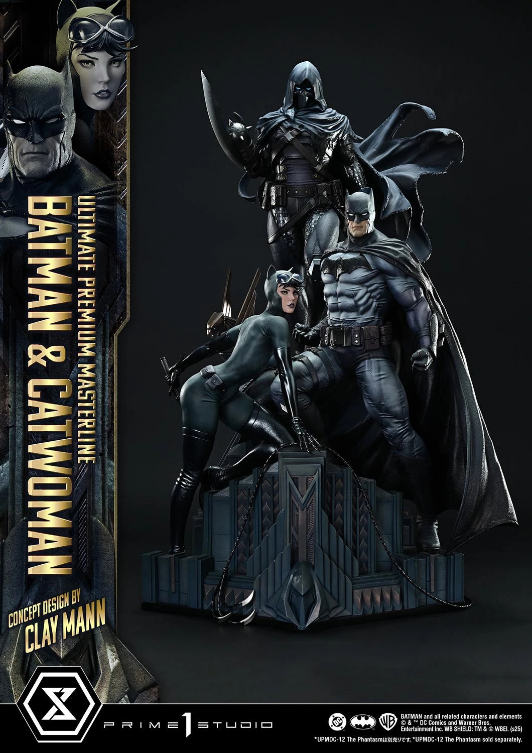 Preventa Resina Batman & Catwoman Figura Batman Comics Prime 1 (Licencia) Estudio