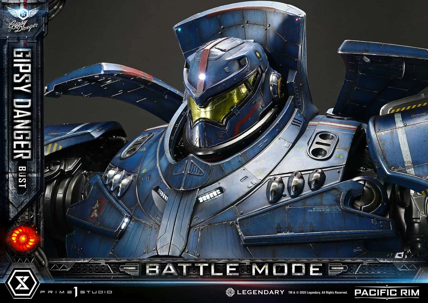 Preventa Resina Gipsy Danger  Figura Pacific Rim  Prime 1 (Licencia) Estudio