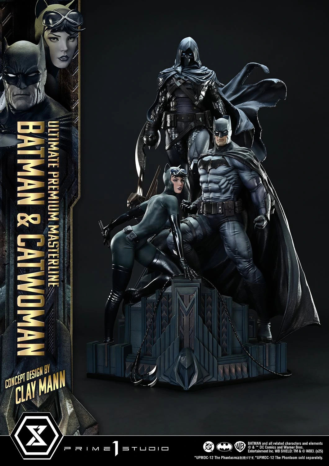 Preventa Resina Batman & Catwoman Figura Batman Comics Prime 1 (Licencia) Estudio