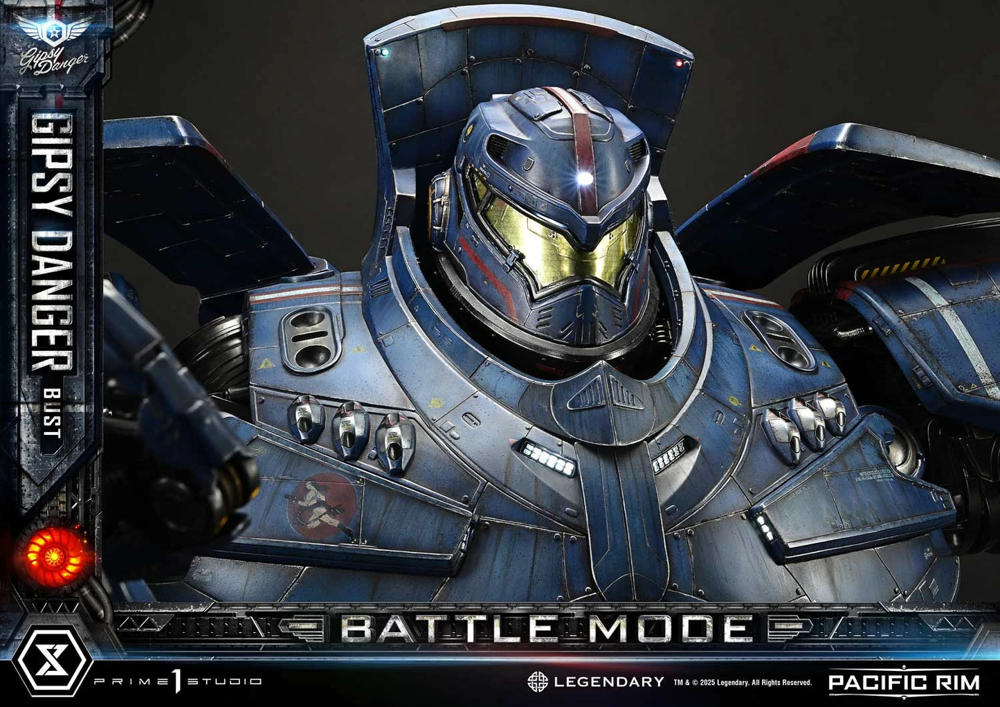 Preventa Resina Gipsy Danger  Figura Pacific Rim  Prime 1 (Licencia) Estudio