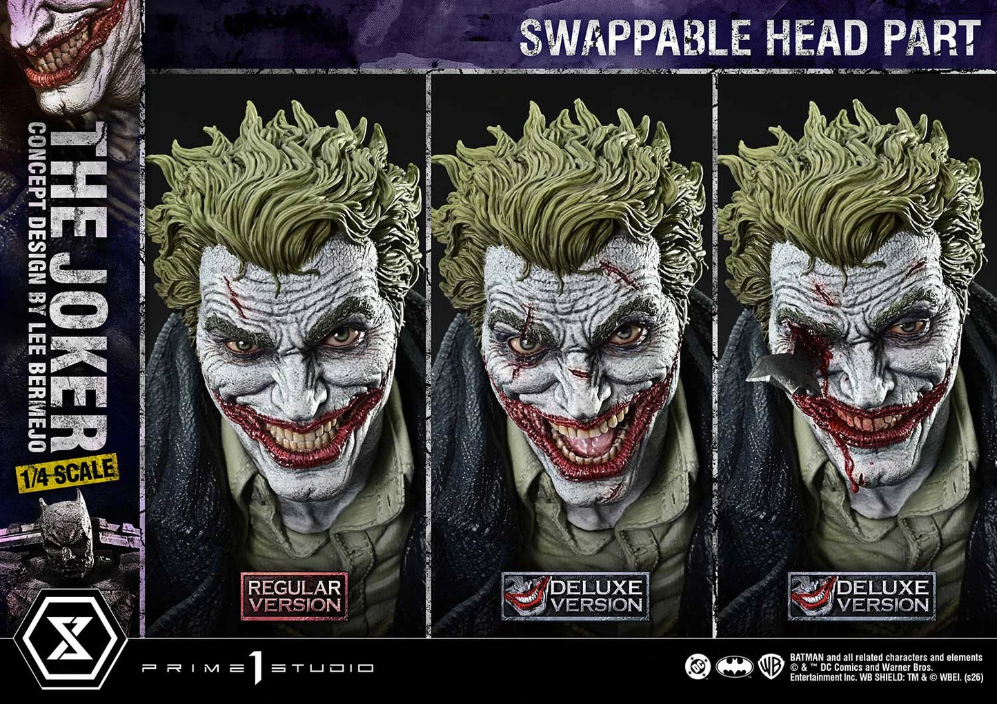 Preventa Resina The Joker Figura DC Comics "Batman" Prime 1 (Licencia) Estudio