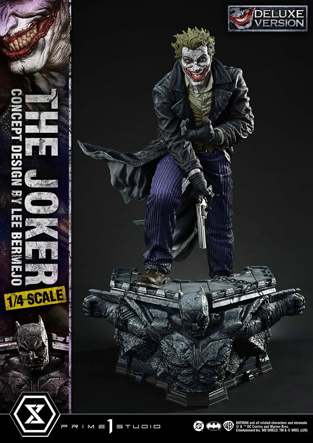 Preventa Resina The Joker Figura DC Comics "Batman" Prime 1 (Licencia) Estudio