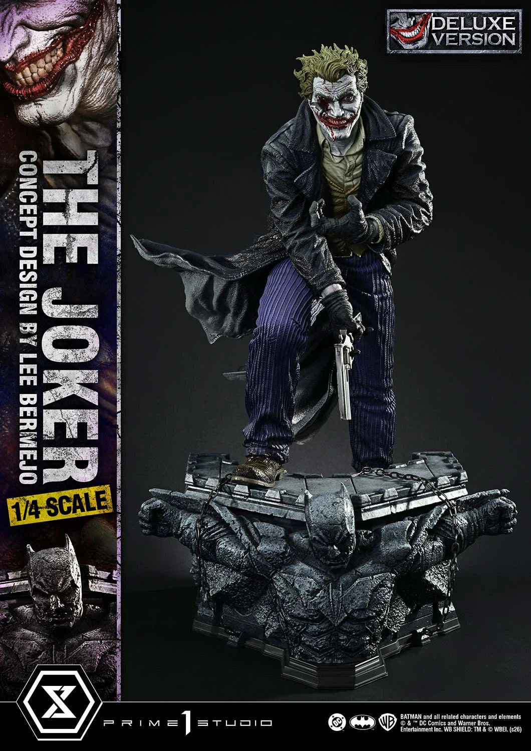 Preventa Resina The Joker Figura DC Comics "Batman" Prime 1 (Licencia) Estudio