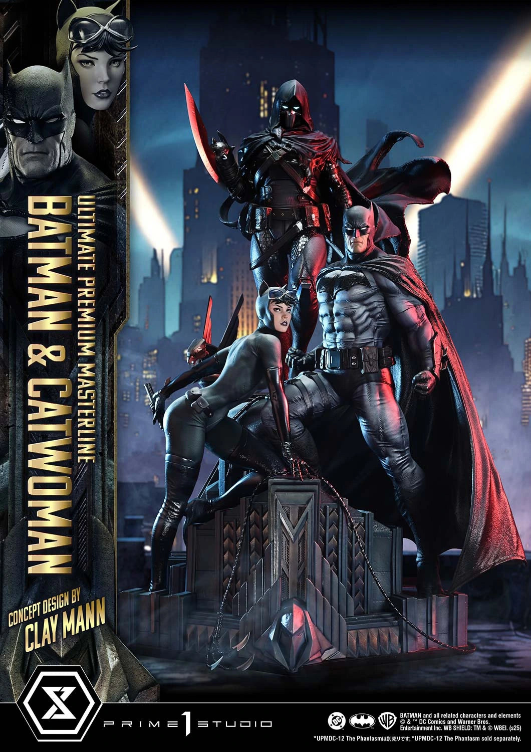 Preventa Resina Batman & Catwoman Figura Batman Comics Prime 1 (Licencia) Estudio