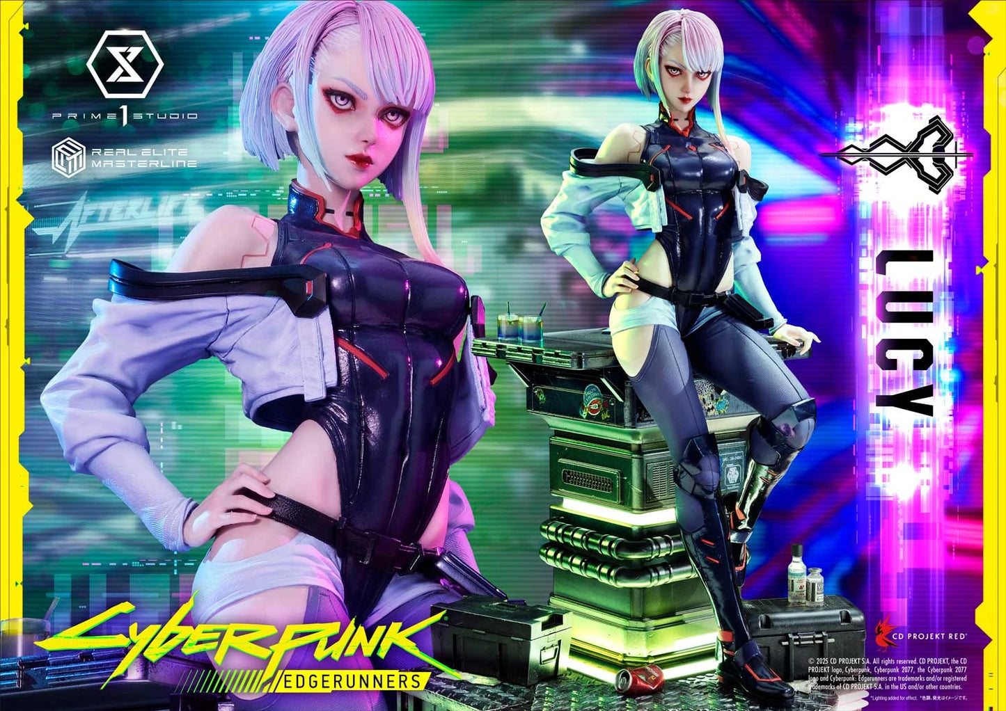 Preventa Resina Lucy Regular Figura Cyberpunk: Edgerunners Prime 1 (Licencia)  Estudio