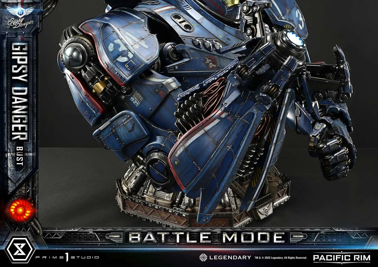 Preventa Resina Gipsy Danger  Figura Pacific Rim  Prime 1 (Licencia) Estudio