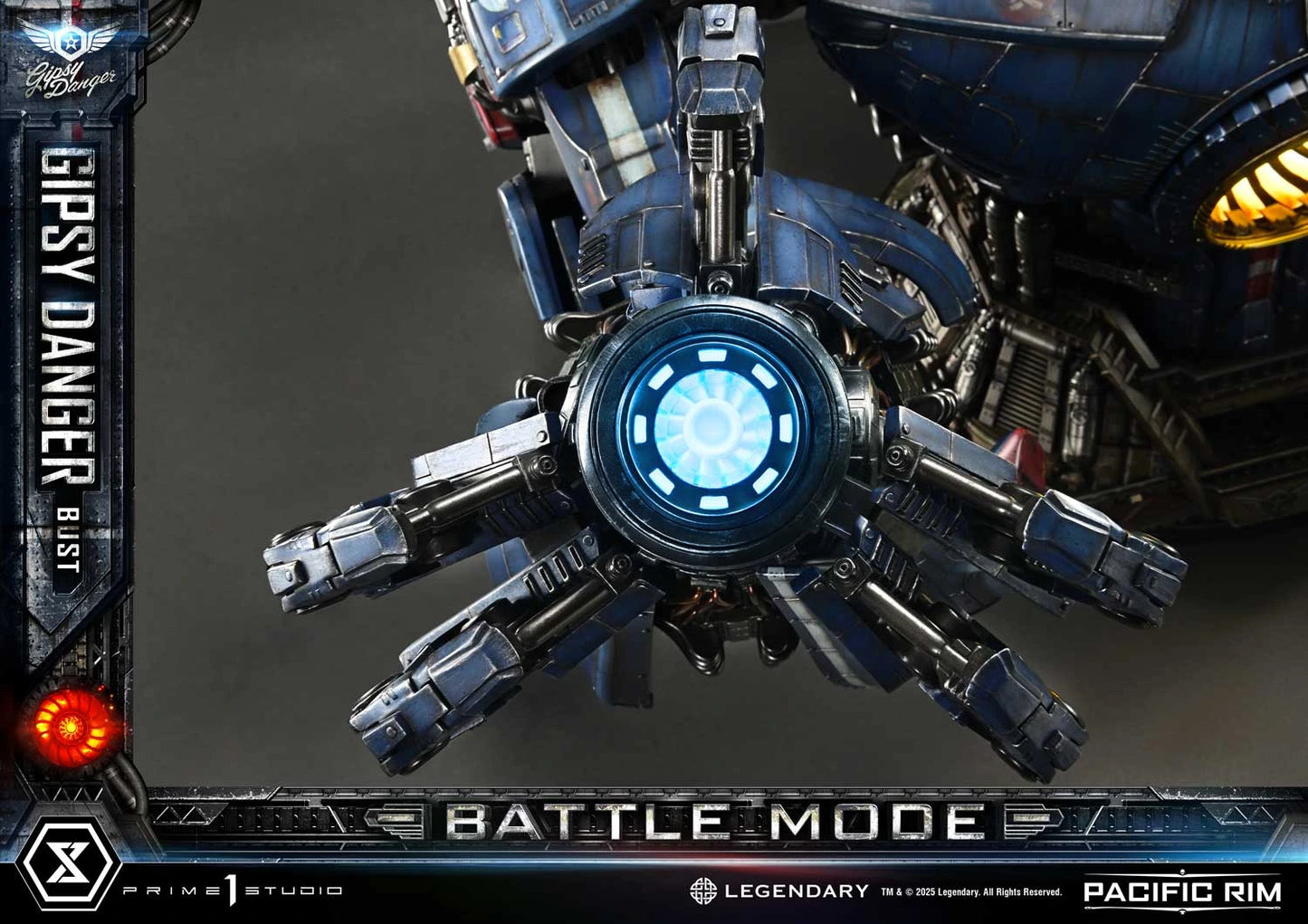Preventa Resina Gipsy Danger  Figura Pacific Rim  Prime 1 (Licencia) Estudio