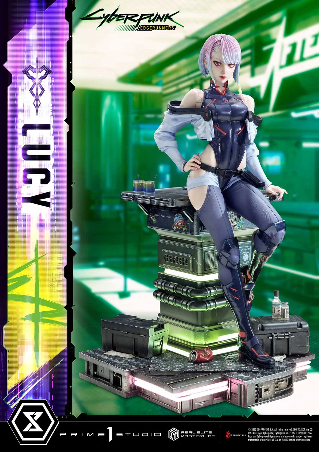 Preventa Resina Lucy Regular Figura Cyberpunk: Edgerunners Prime 1 (Licencia)  Estudio