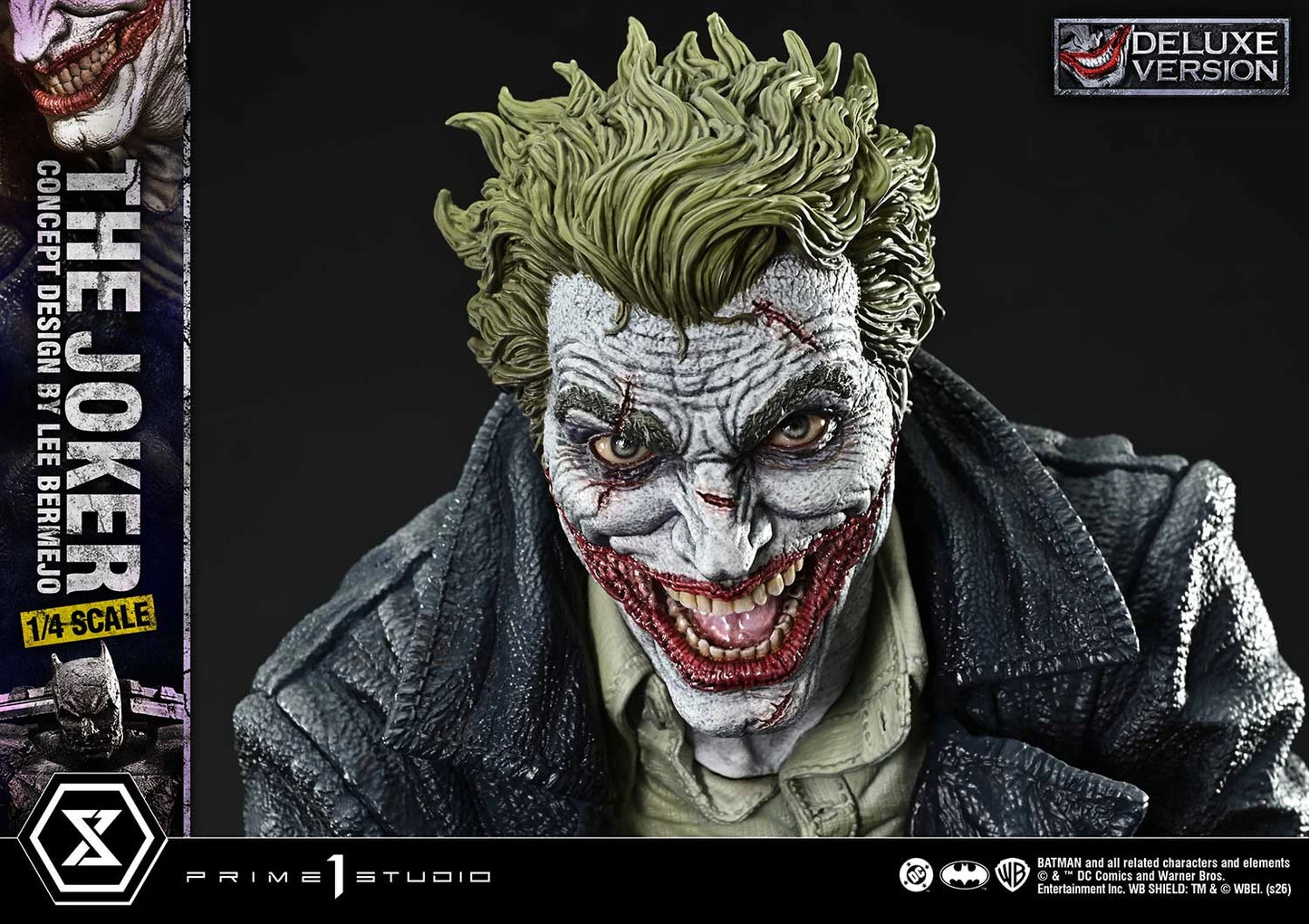 Preventa Resina The Joker Figura DC Comics "Batman" Prime 1 (Licencia) Estudio