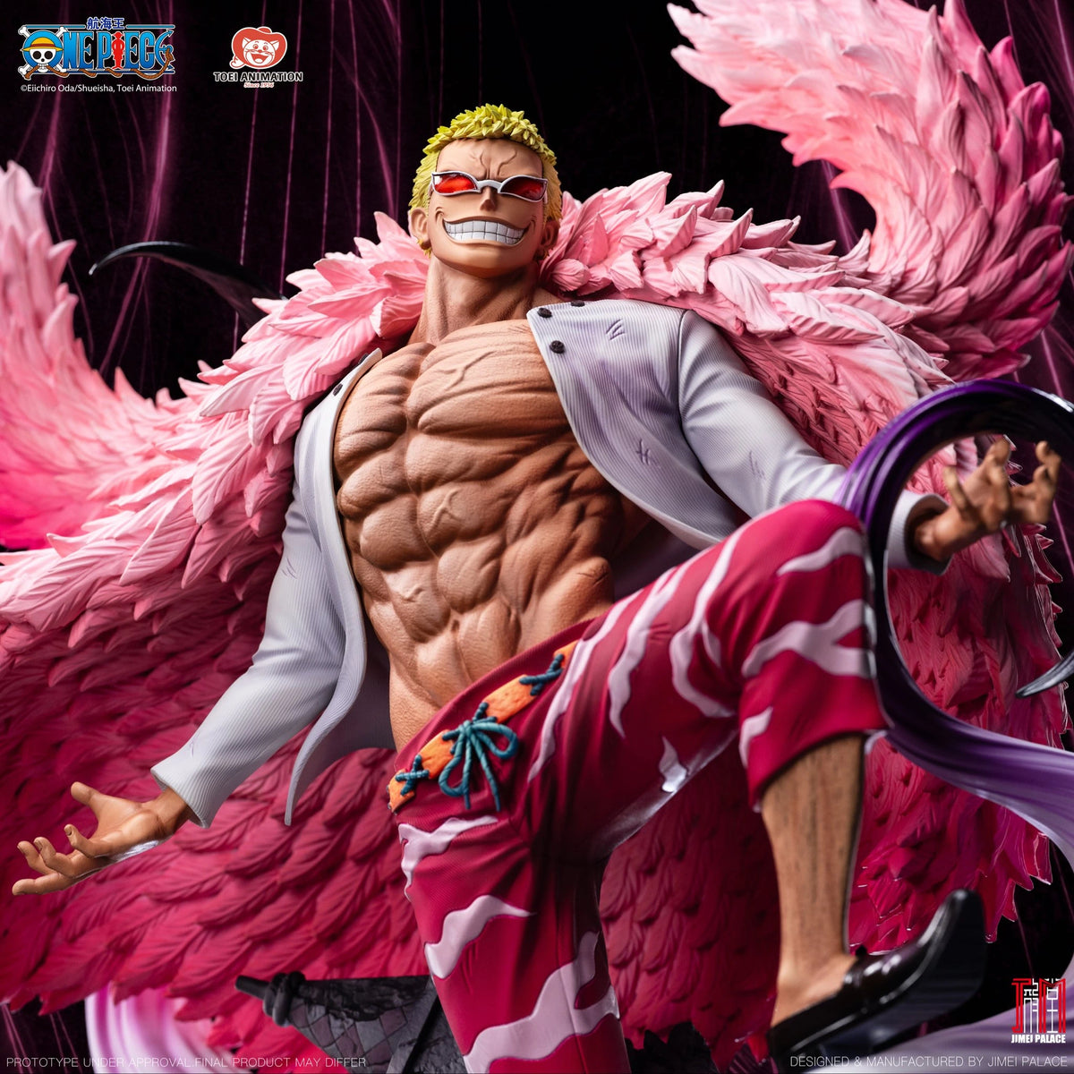 Preventa Resina Doflamingo Figura One Piece 1/6 Jimei Palace Estudio (Licencia)