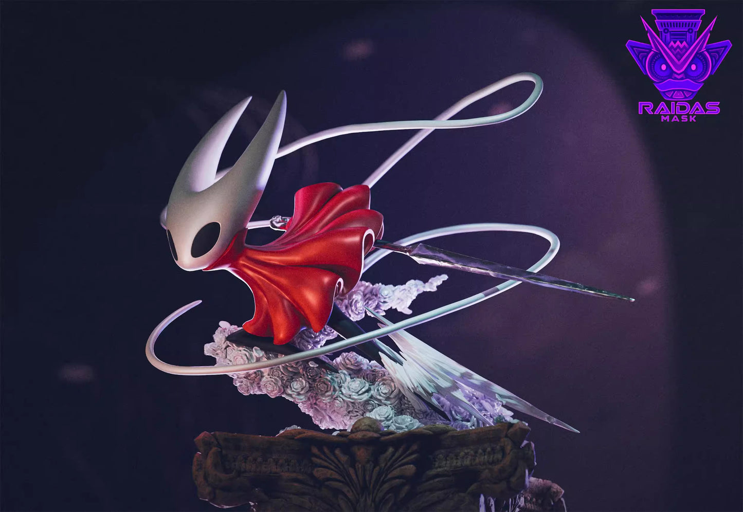 Preventa Resina Hornet Figura Hollow Knight: Silksong Raidas Mask Estudio