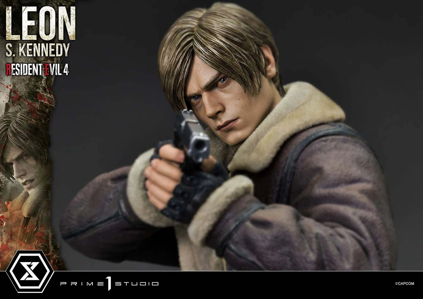 Preventa Resina Leon S. kennedy Figura Resident Evil 4 Prime 1 (Licencia) Estudio