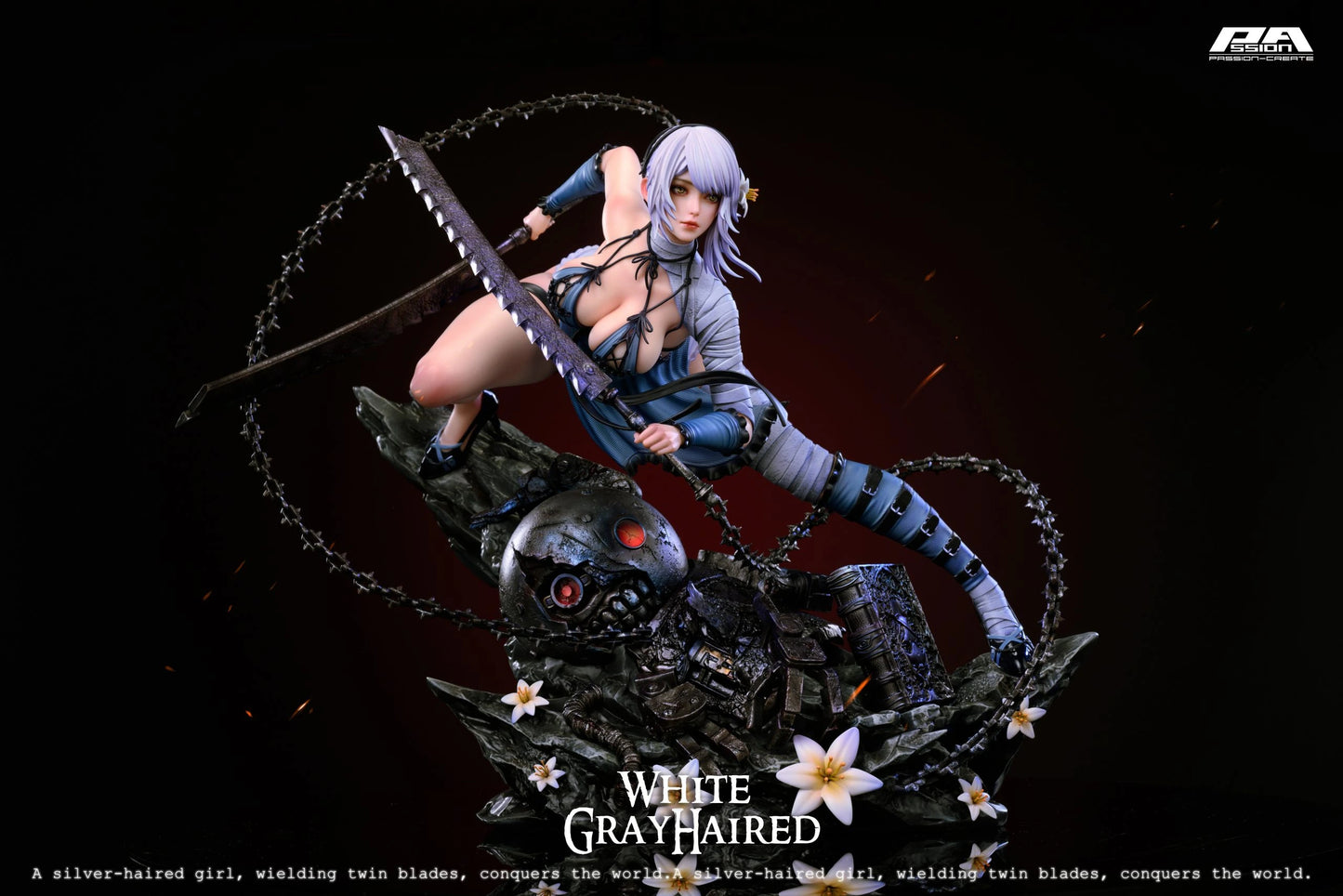 Preventa Resina Kaine Figura Nier: Automata Passion Estudio