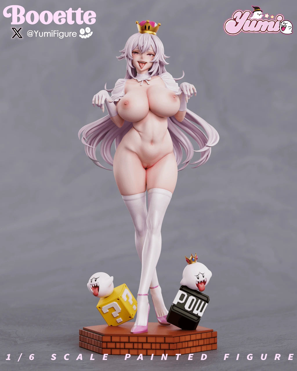 Preventa Resina Boosette Figura Mario Bros Yumi Estudio