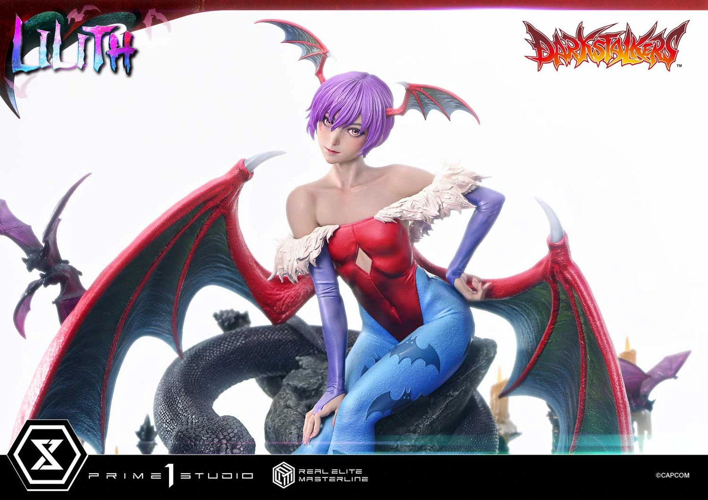 Preventa Resina Lilith  Figura Darkstalkers  Prime 1 (Licencia) Estudio