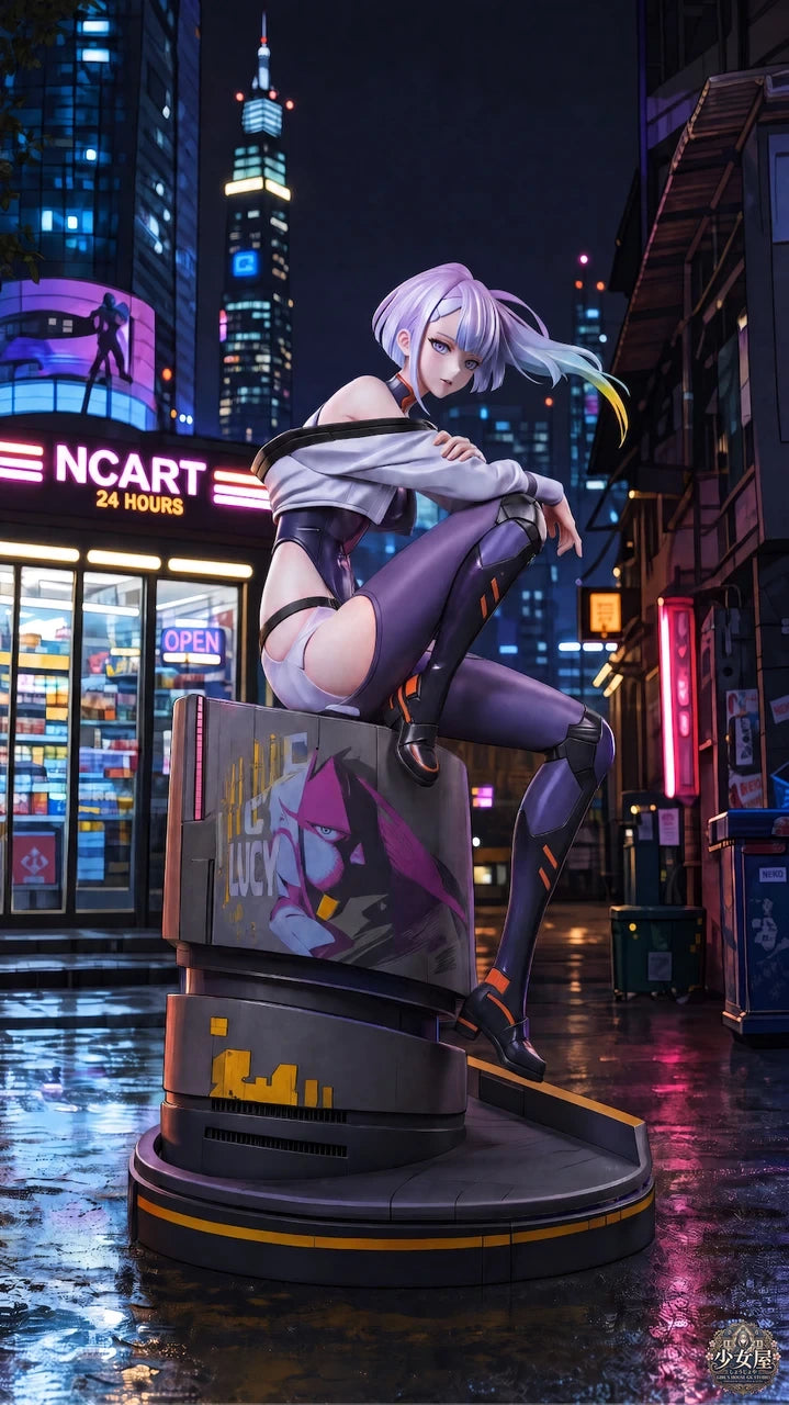 Preventa Resina Lucy Figura Cyberpunk: Edgerunners Girl's  House Estudio