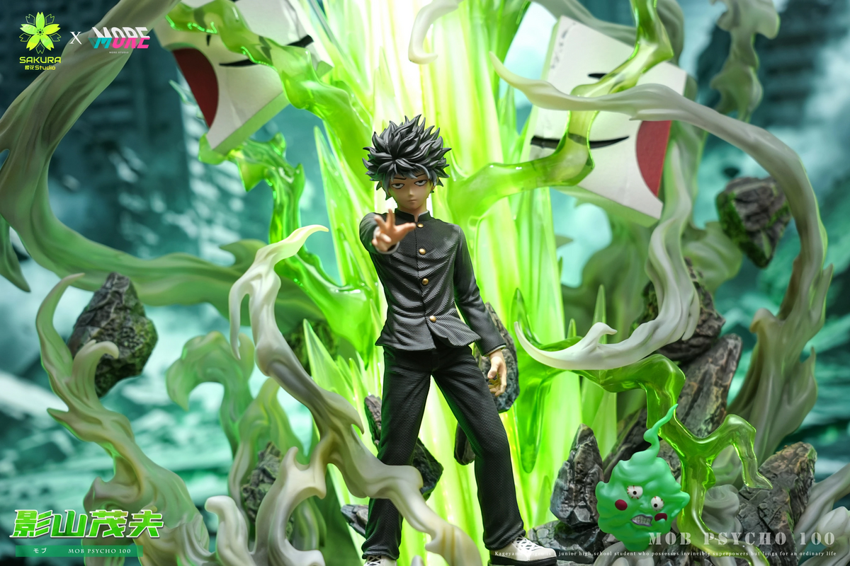 Preventa Resina Shigeo Kageyama Figura Mob Psycho 100 Sakura x More Estudio